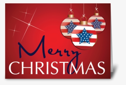 Stars And Stripes Patriotic Christmas Greeting Card - Home Dvd Cover, HD Png Download, Transparent PNG