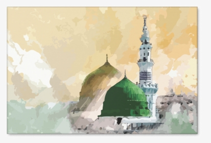 Masjid Painting, HD Png Download, Transparent PNG