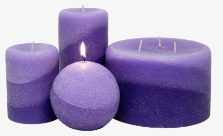 Lavender Scented Artisan Pillar Candles Made By Armadilla - Advent Candle, HD Png Download, Transparent PNG