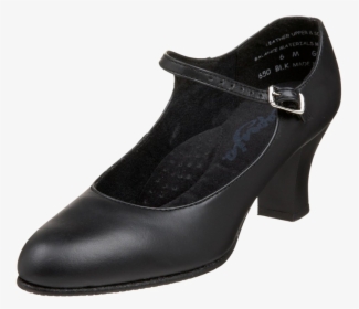 Transparent Dance Shoes Png - High Heel Black Tap Shoe, Png Download, Transparent PNG