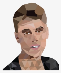 Sophia S Justin Bieber Low Poly Project , Png Download - Illustration, Transparent Png, Transparent PNG