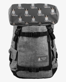 Australian Shepherd 1png - Black Shiba Backpack, Transparent Png, Transparent PNG