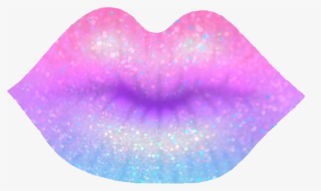 Transparent Glitter Lips~ - Glitter Lips Png, Png Download, Transparent PNG