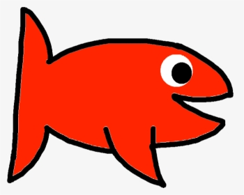 Transparent Dr Seuss Fish Png - Fish Drawing No Background, Png Download, Transparent PNG