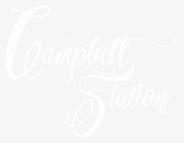 Campbell Station White Logo, HD Png Download, Transparent PNG