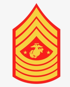 Usmc Sergeant Major Rank Insignia, HD Png Download, Transparent PNG