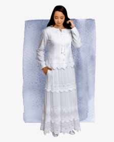 New Lds Temple Dresses - Dress, HD Png Download, Transparent PNG