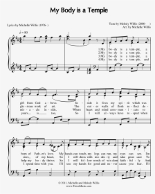 Sheet Music Picture - Body Song Sheet Mysic, HD Png Download, Transparent PNG