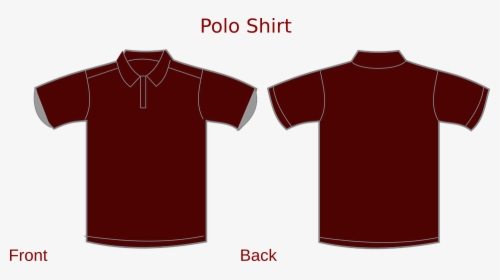 Polo, Shirt, Fashion, T-shirt, Design, Clothes, Cotton - Polo Black T Shirt Template, HD Png Download, Transparent PNG