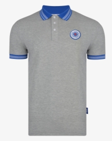 Grey And Blue T Shirt Polo, HD Png Download, Transparent PNG