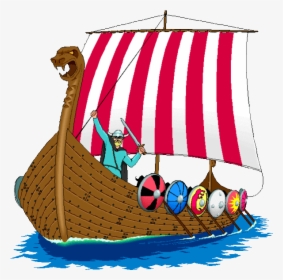 Cartoon Viking Ship Gif, HD Png Download, Transparent PNG
