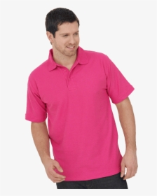 Pink T Shirt For Men Back, HD Png Download, Transparent PNG