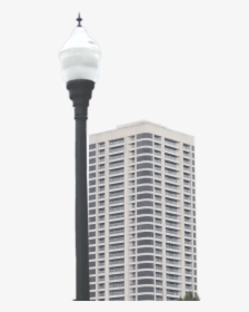 Transparent Lamppost Png - Tower Block, Png Download, Transparent PNG