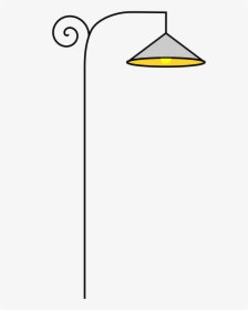 Street Lamp Without Background Clip Arts - Line Art, HD Png Download, Transparent PNG