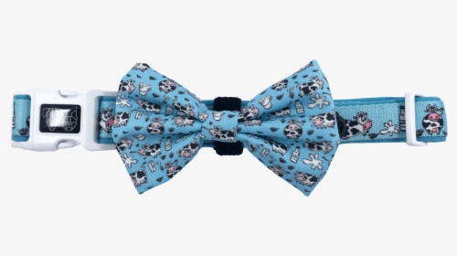 Big Little Dogs Dog Collar Bow Tie Udderly Irresistible, HD Png Download, Transparent PNG