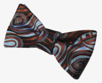 Brown And Blue Paisley Self Tie - Paisley, HD Png Download, Transparent PNG