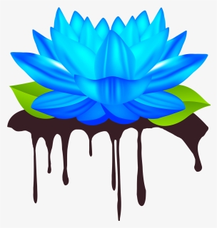 #mq #blue #lotus #flowers #flower - Blue Lotus Png Clipart, Transparent Png, Transparent PNG
