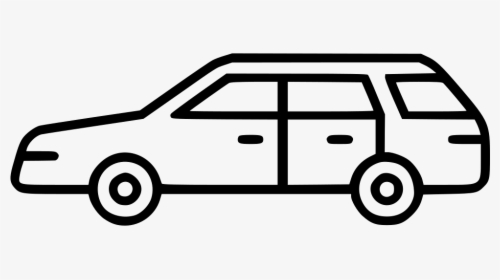 Station Wagon - Station Wagon Line Icon, HD Png Download, Transparent PNG
