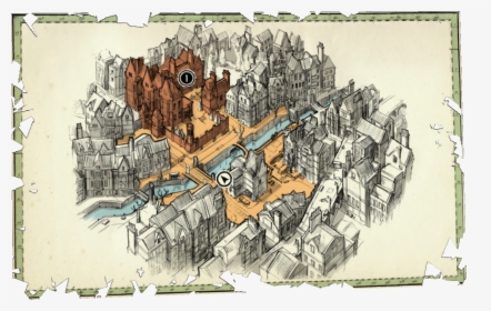 Dishonored Boyle Estate Map, HD Png Download, Transparent PNG