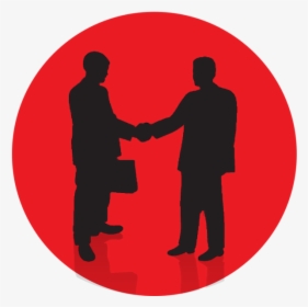Two People Hand Shake , Png Download - Negotiation Clipart, Transparent Png, Transparent PNG