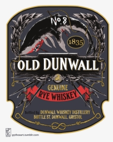 In Celebration Of Dishonored 2′s Release And It Being - Dunwall Whisky, HD Png Download, Transparent PNG