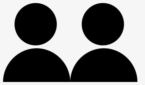Twopeople Fill - Circle, HD Png Download, Transparent PNG