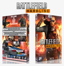 Battlefield Hardline Box Art Cover - Battlefield Hardline Pc Capa, HD Png Download, Transparent PNG