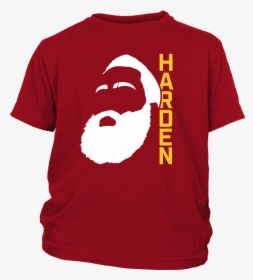 Harden Beard Outline Youth T Shirt   Data Large Image - School Nurse Heart Shirts, HD Png Download, Transparent PNG