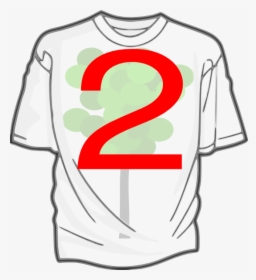Transparent Tshirt Outline Png - T Shirt Clip Art, Png Download, Transparent PNG