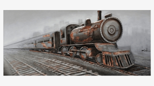 3 D Locomotive Art, HD Png Download, Transparent PNG