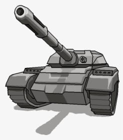 Tradnux Image Graphic Tut Traced Tank - Tank Cartoon Transparent, HD Png Download, Transparent PNG