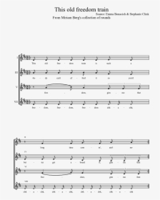 Old Freedom Train Sheet Music, HD Png Download, Transparent PNG