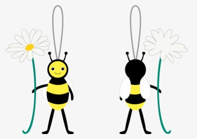 Felt-bee - Honeybee - Honeybee, HD Png Download, Transparent PNG