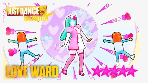 Just Dance Unlimited Love Ward Stars Transparent Png, Png Download, Transparent PNG
