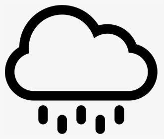 Rain Cloud - Rain Cloud Icon, HD Png Download, Transparent PNG