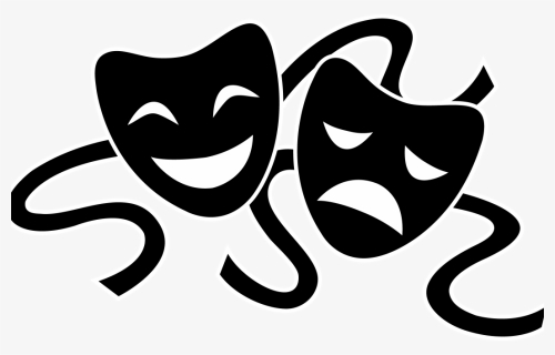 Cliparts For Free - Drama Masks, HD Png Download, Transparent PNG