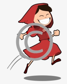Clipart Little Red Riding Hood Cartoon, HD Png Download, Transparent PNG