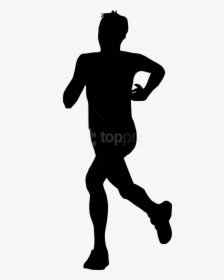 Free Png Man Running Silhouette Png Images Transparent - Running Man Silhouette Png, Png Download, Transparent PNG