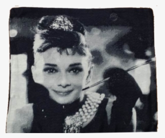 Portrait Audrey Hepburn Black And White, HD Png Download, Transparent PNG