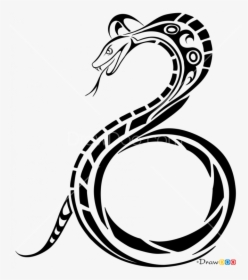 Tribal Snakes Tattoos - Tribal Snake Tattoo, HD Png Download, Transparent PNG