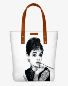 Tattooed Audrey Hepburn Print, HD Png Download, Transparent PNG