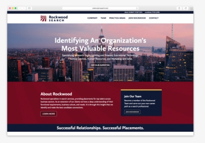 Rockwood Search Website Design - New York City, HD Png Download, Transparent PNG
