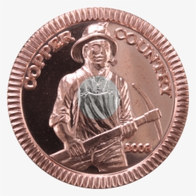 Copper Country Bi-metal Bullion - Coin, HD Png Download, Transparent PNG