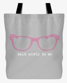 Transparent Nerdy Glasses Png - Tote Bag, Png Download, Transparent PNG