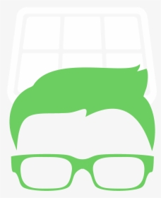 Head Silhouette With Glasses, HD Png Download, Transparent PNG