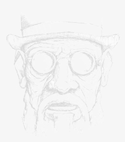 Old Man White Png - Illustration, Transparent Png, Transparent PNG