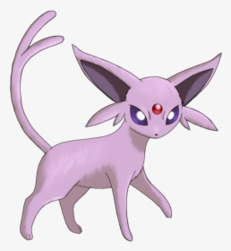 Shiny Espeon Png - Purple Pokemon, Transparent Png, Transparent PNG