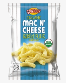 Snikiddy Organic Mac N - Mac And Cheese Baked Puffs, HD Png Download, Transparent PNG