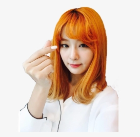 Transparent Red Velvet Irene Png - Seulgi Red Velvet Orange Hair, Png Download, Transparent PNG