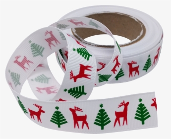 White Grosgrain Ribbon - Christmas Tree, HD Png Download, Transparent PNG